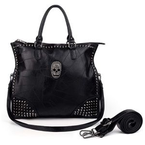 Skull Studded Convertible Bag main image 0